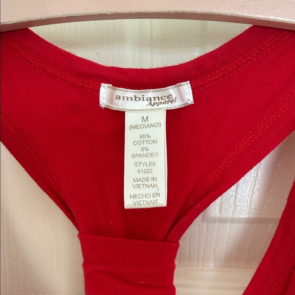 Red Halter Top - Picture 2 of 4